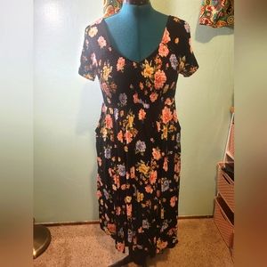 Midi floral dress by Toreid size 00